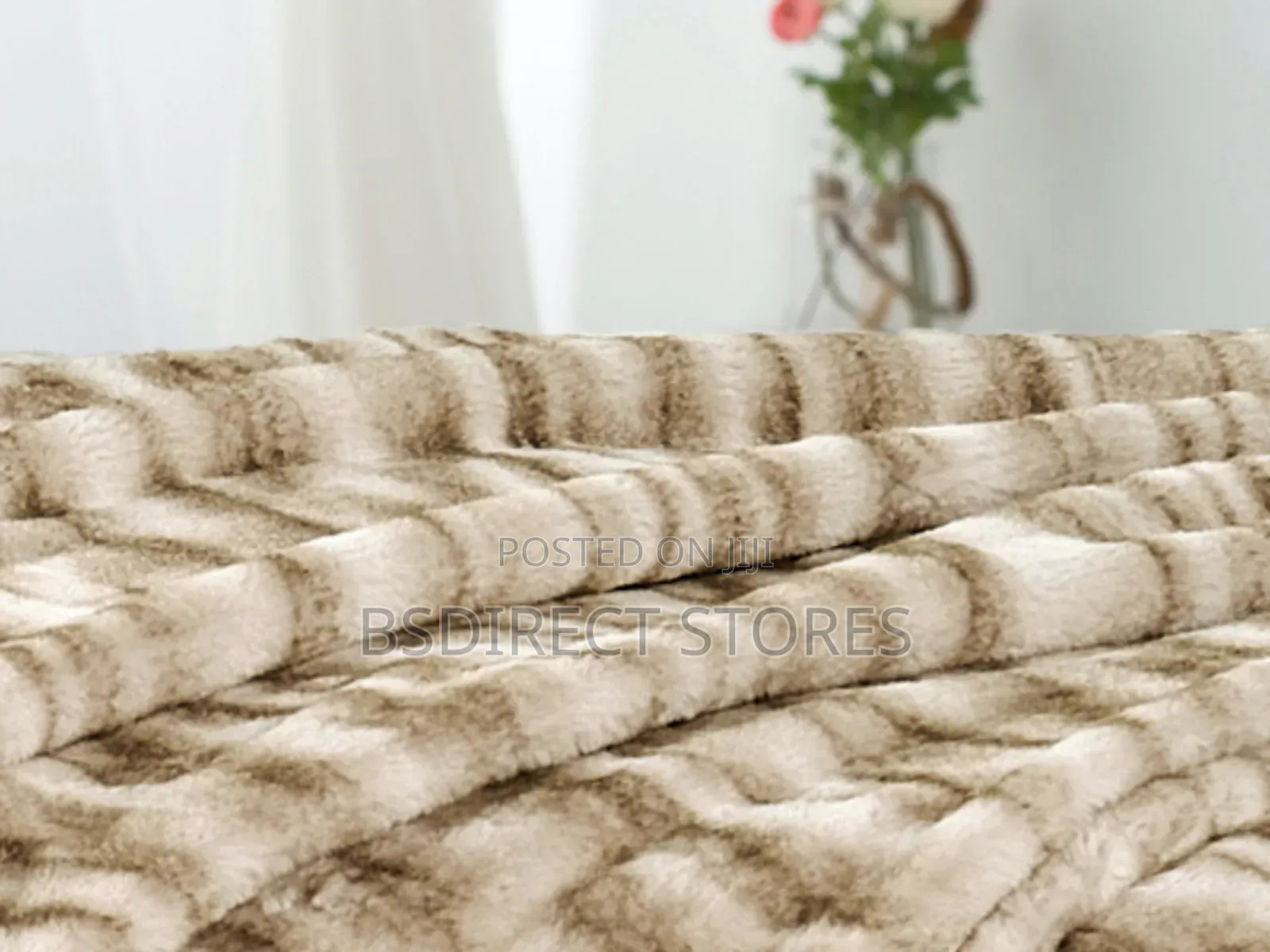 Dunelm Plush Faux Fur Throw 130cm X 180cm Throw