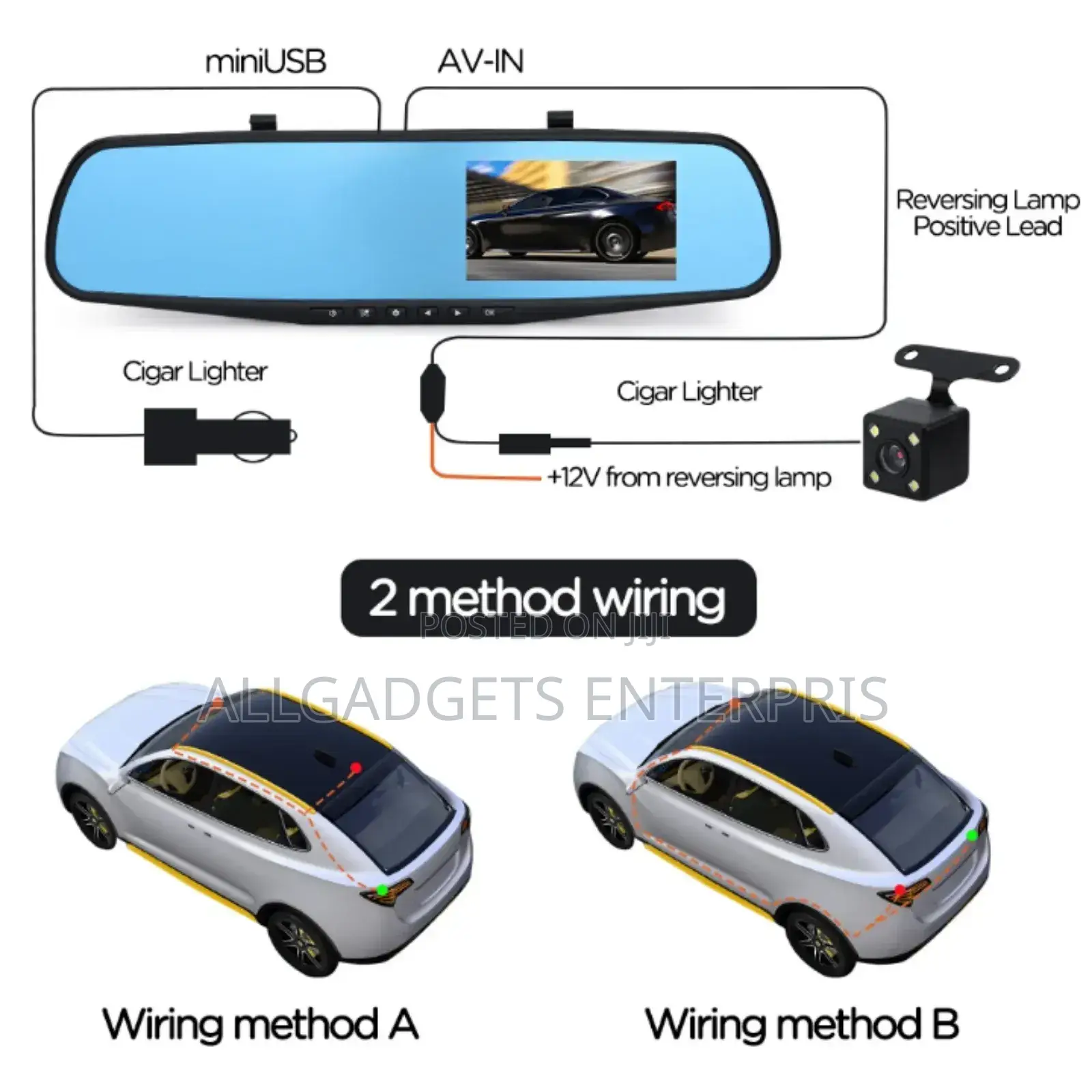 Mirror Driving Recording Camera