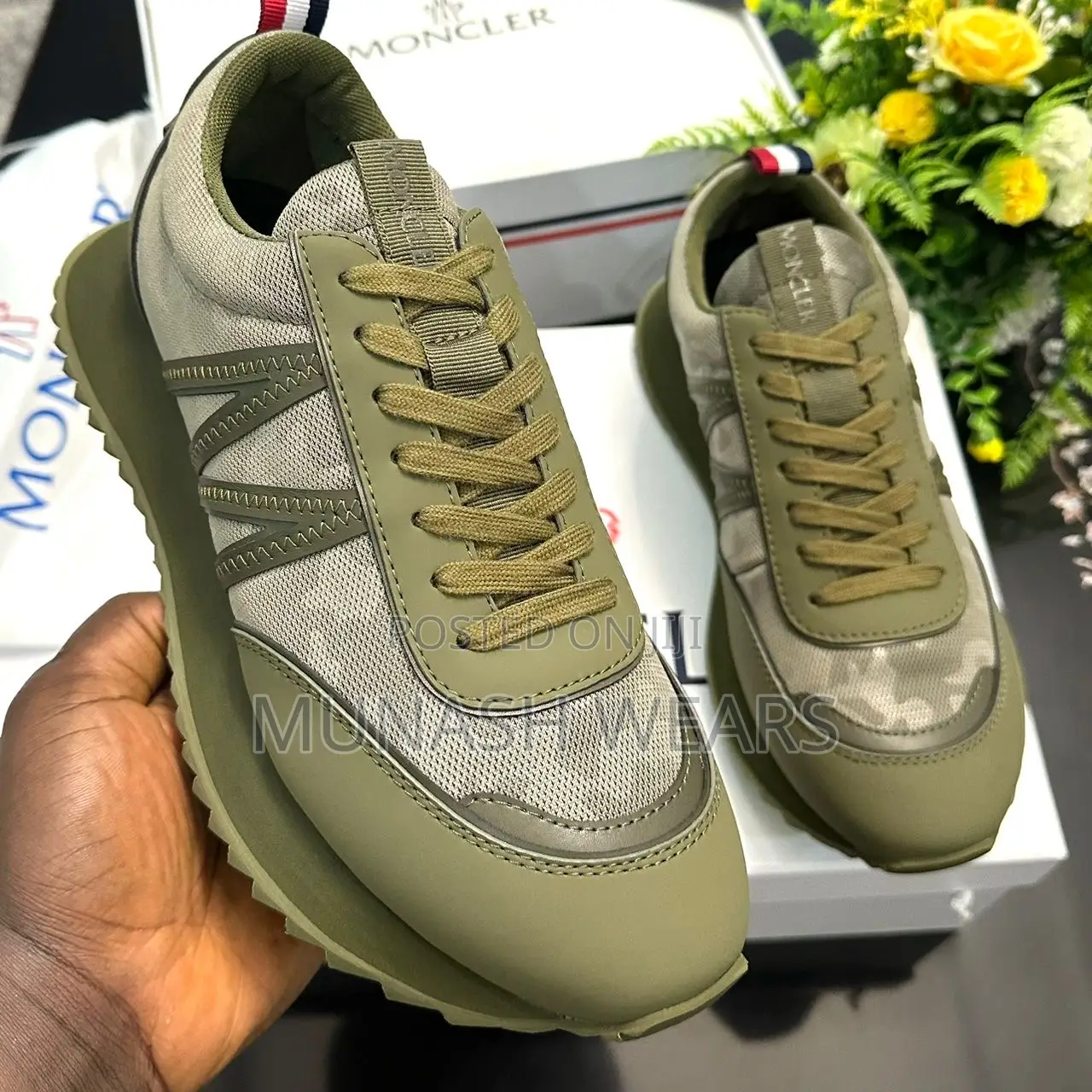 Luxury Moncler Sneakers for Classic Men