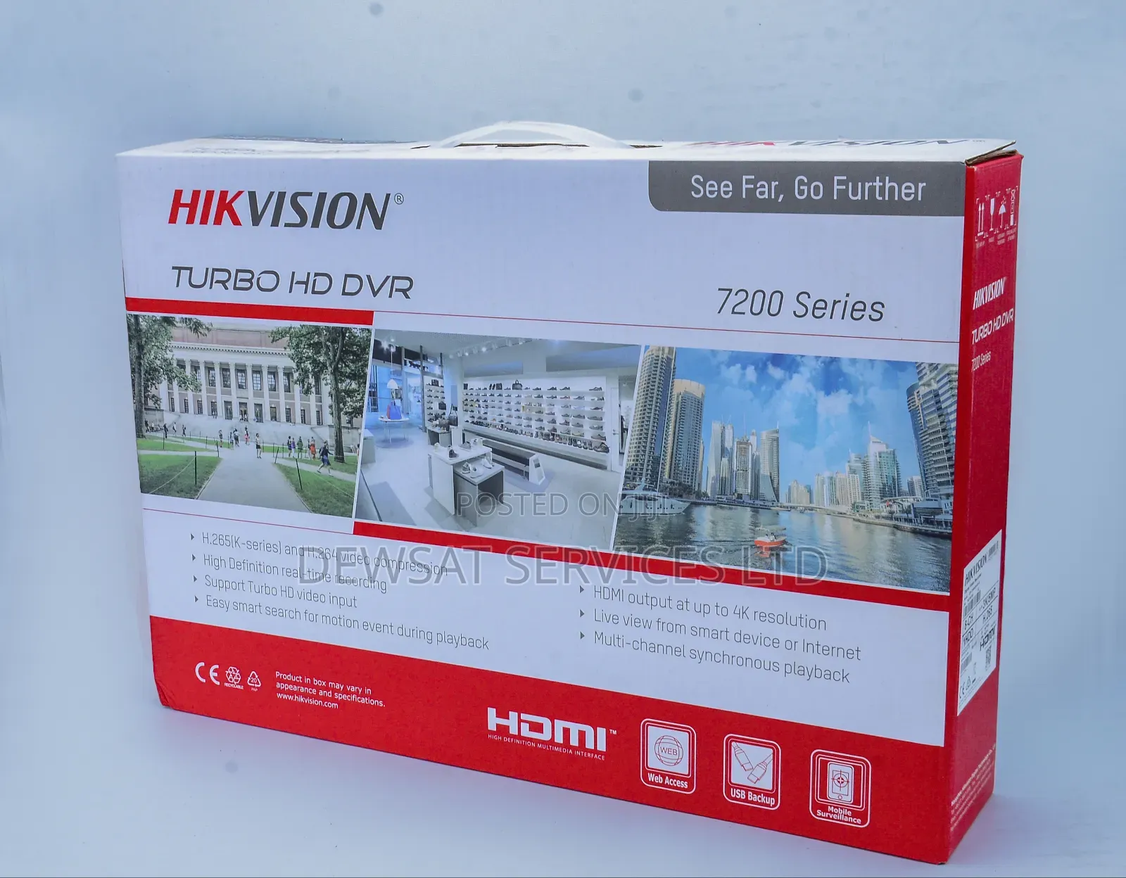 Hikvision Turbo Hd DVR 7200 Series.
