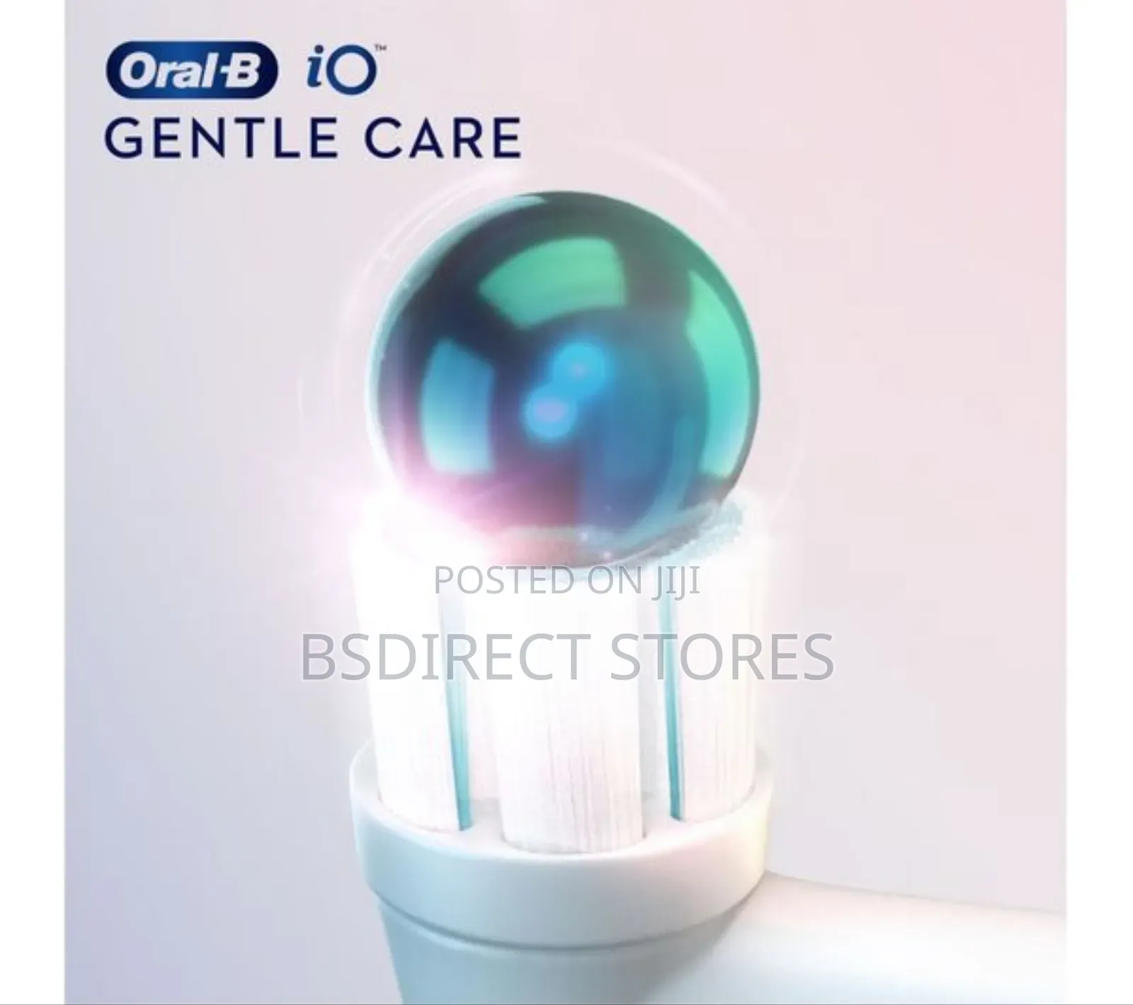 Oral B Io Gentle Care Replacement Toothbrush Head- Pack Of 2