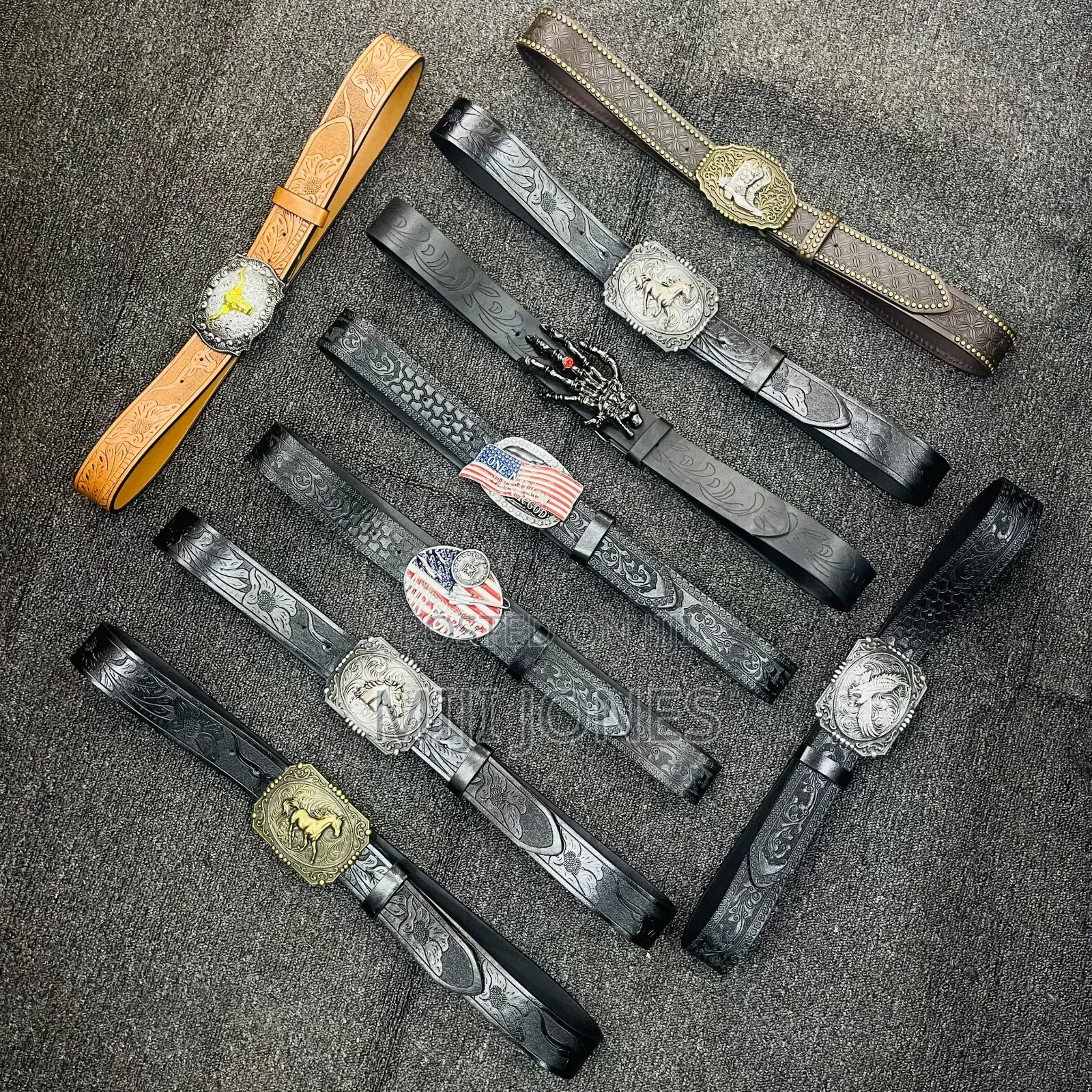 Original American Texas Cowboy Belt*