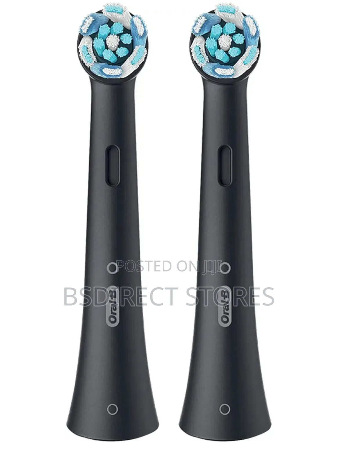 Oral-b Io Ultimate Clean Replacement Brush Heads Black, 2 Pk