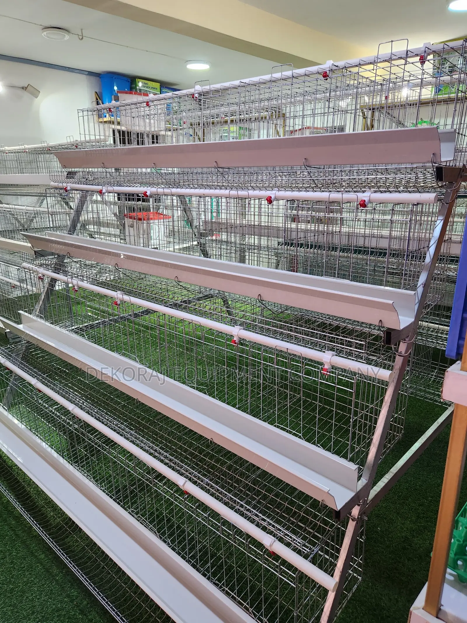 160 Birds Capacity Galvanize Hot Dip Imported Cage (25years) Lifespan