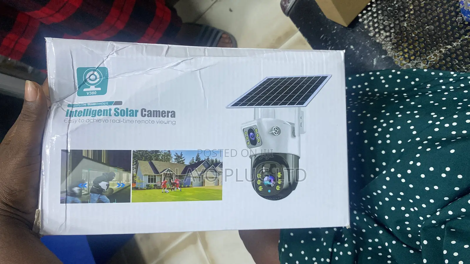 Intelligent Solar Camera Lte-Wi-Fi