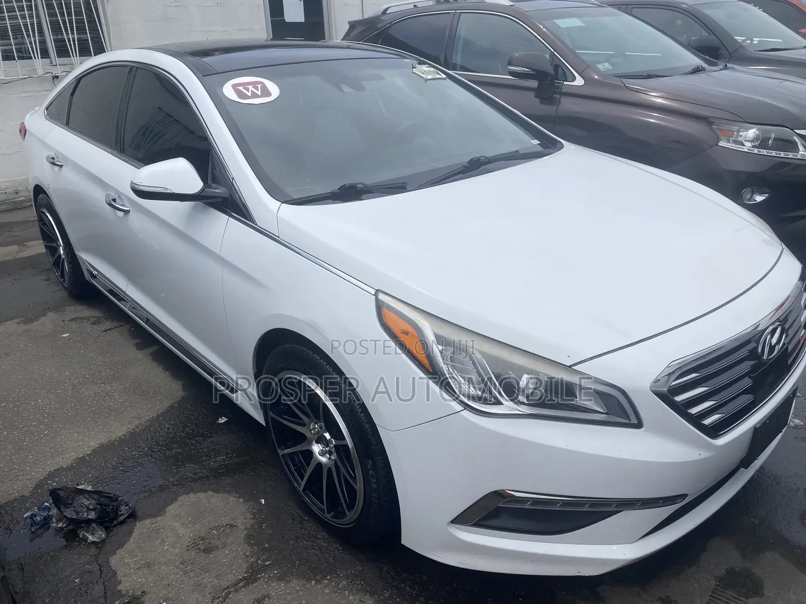 Hyundai Sonata Limited 4dr Sedan (2.4L 4cyl 6A) 2015 White