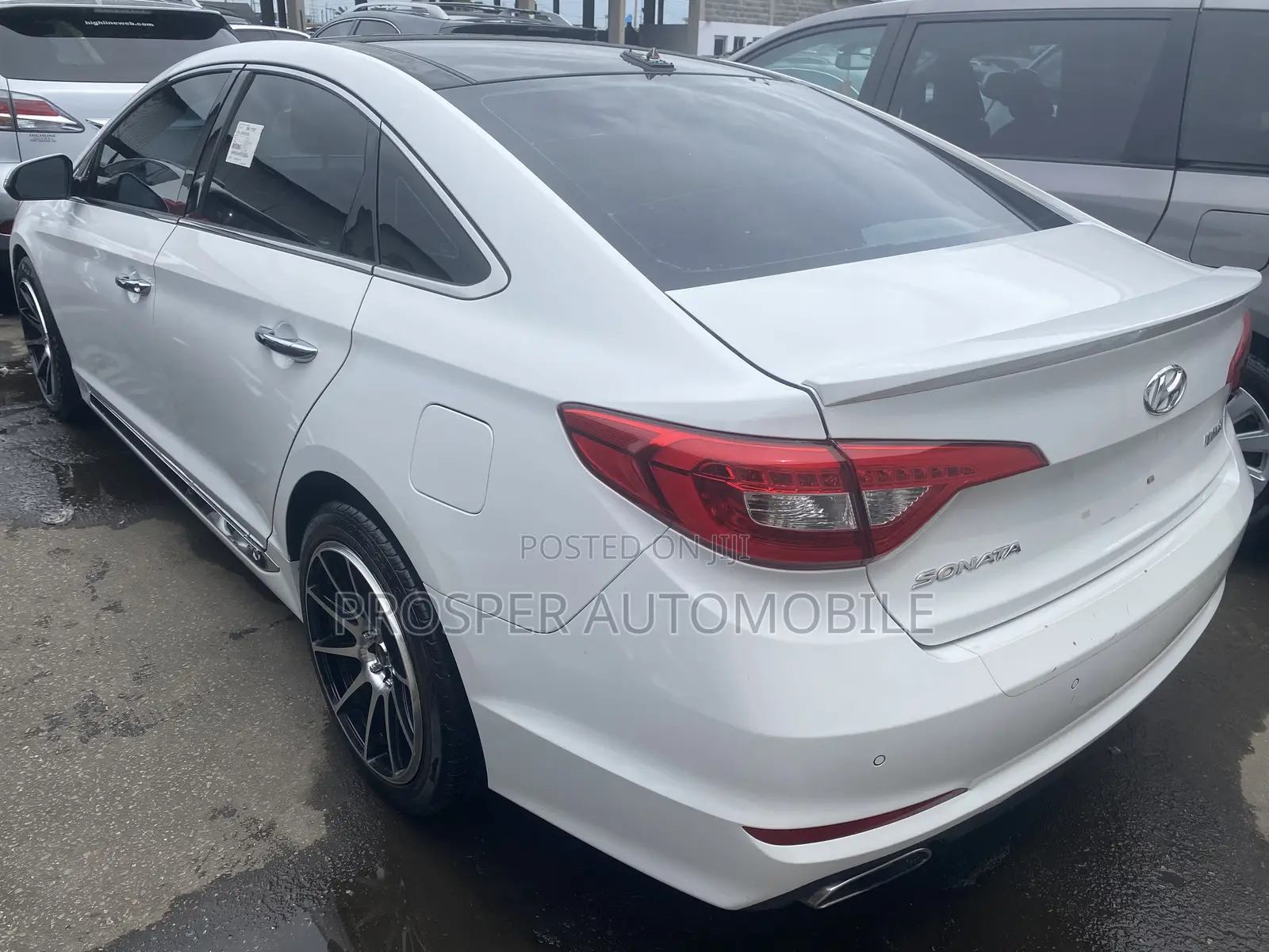 Hyundai Sonata Limited 4dr Sedan (2.4L 4cyl 6A) 2015 White
