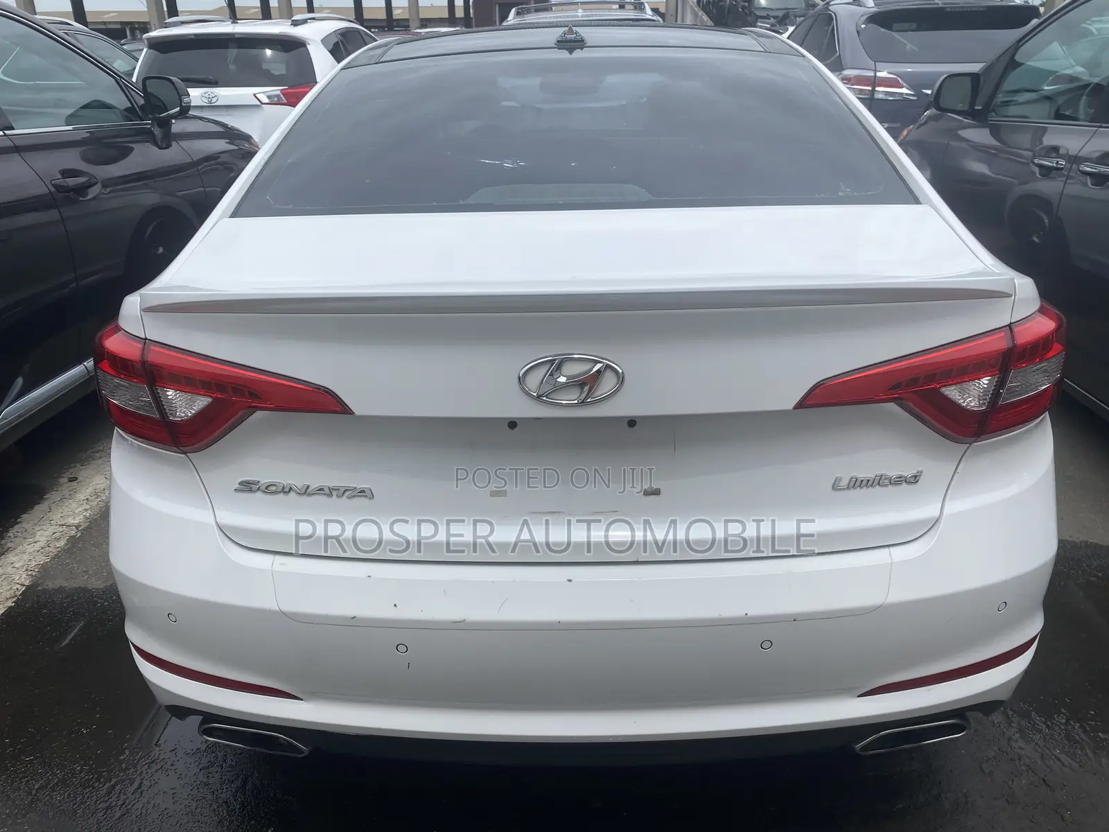 Hyundai Sonata Limited 4dr Sedan (2.4L 4cyl 6A) 2015 White