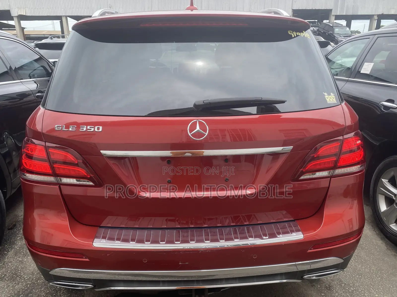 Mercedes-Benz GLE-Class GLE 350d 4MATIC 2017 Red