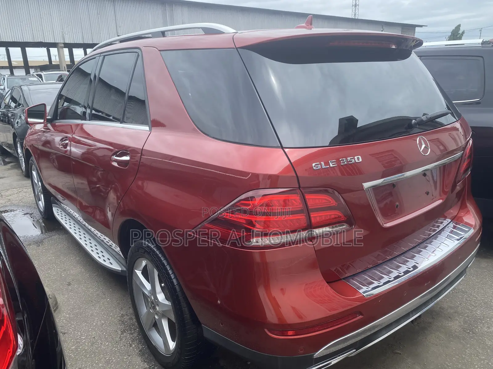 Mercedes-Benz GLE-Class GLE 350d 4MATIC 2017 Red