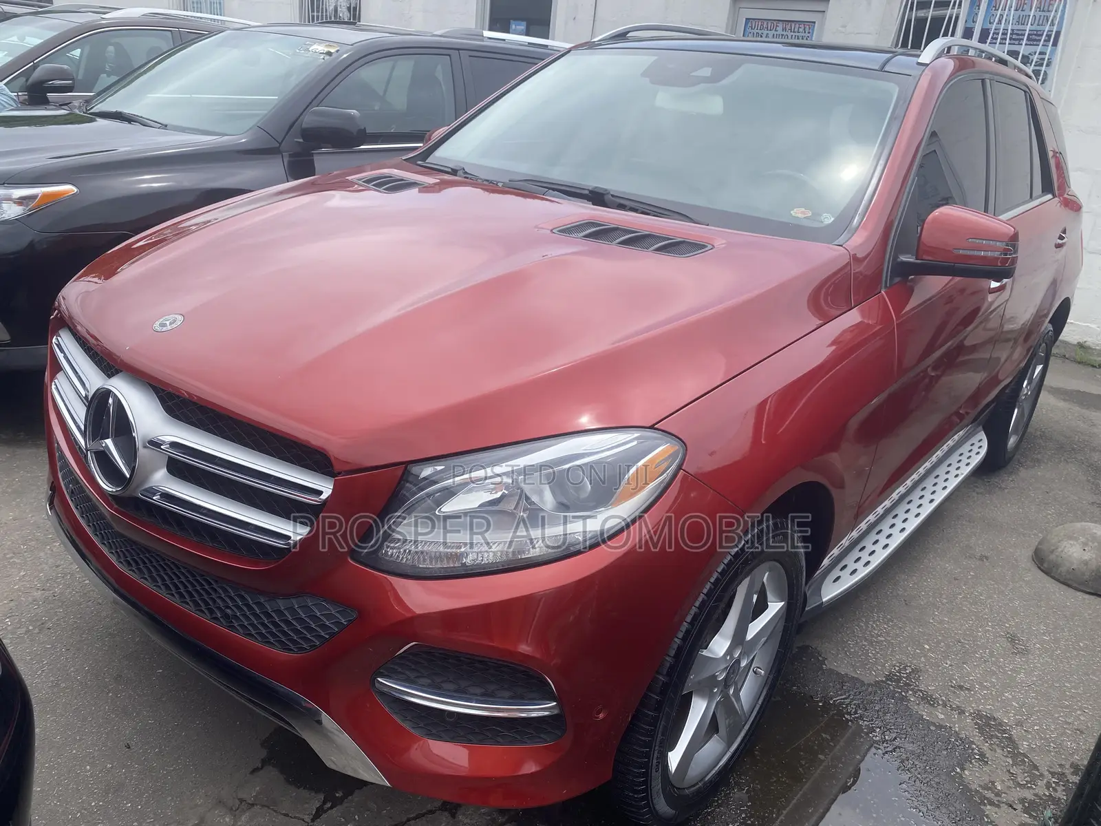 Mercedes-Benz GLE-Class GLE 350d 4MATIC 2017 Red