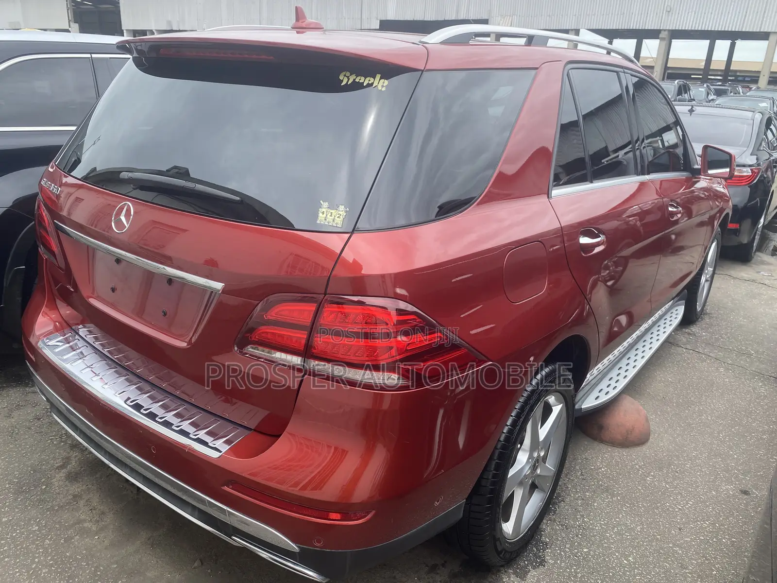 Mercedes-Benz GLE-Class GLE 350d 4MATIC 2017 Red