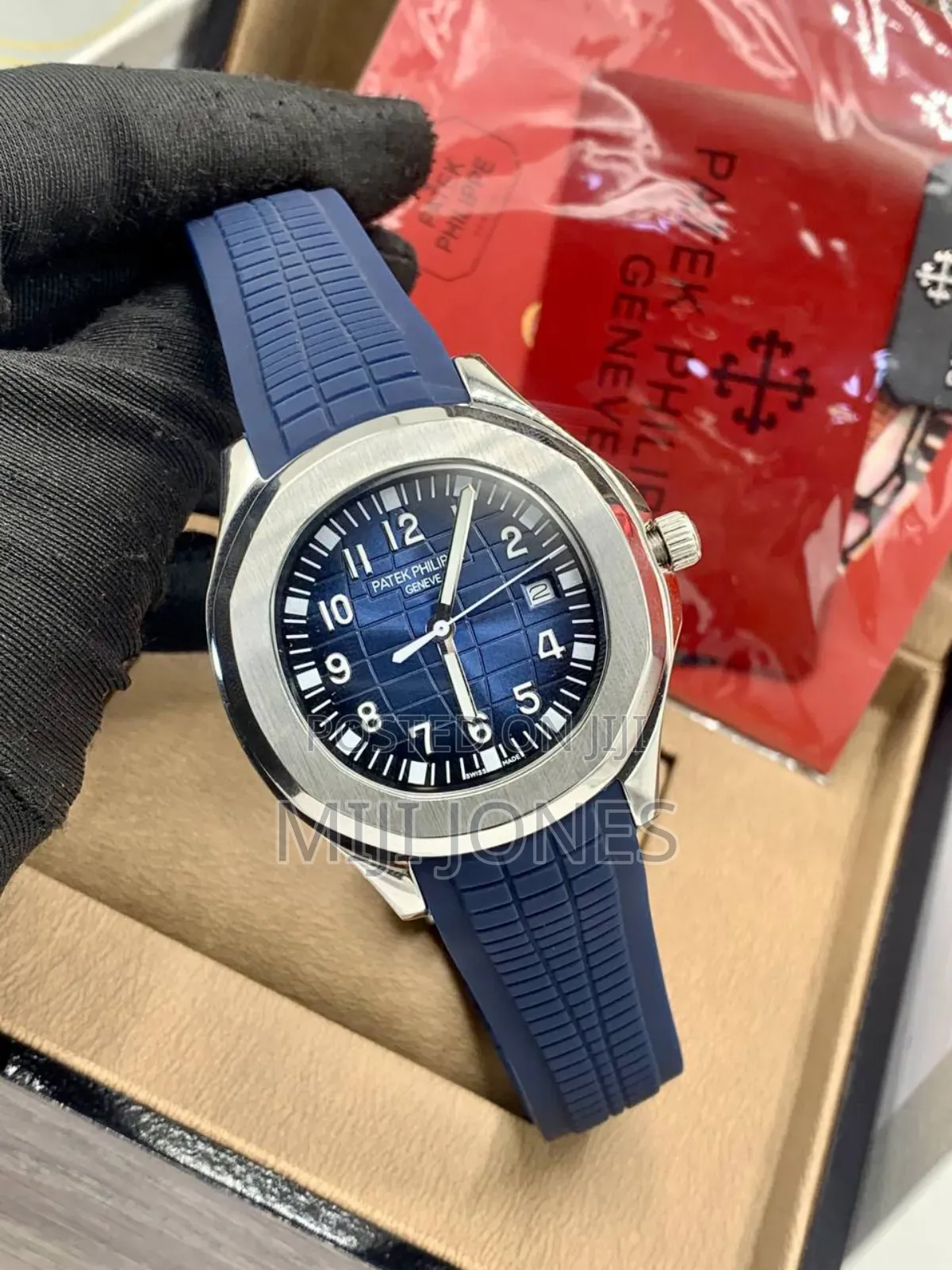 Patek Philippe Inspired Automatic Blue Sports