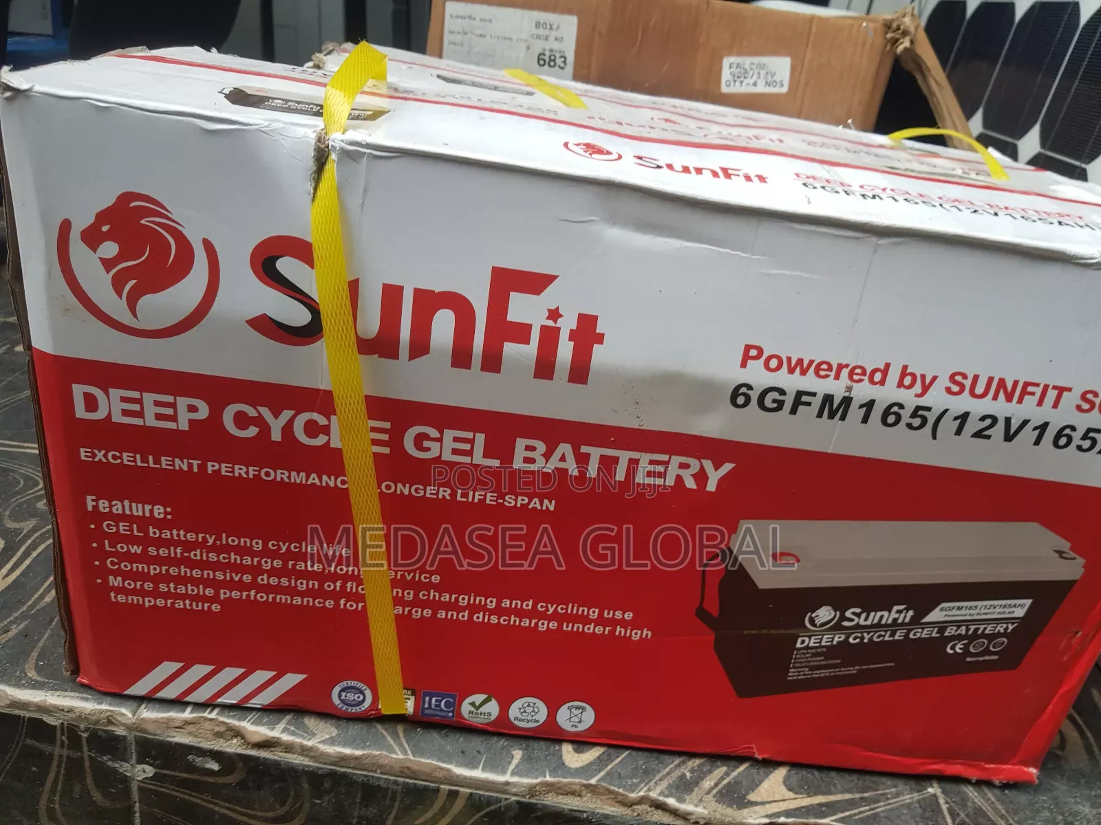 Sunfit 165ah Battery