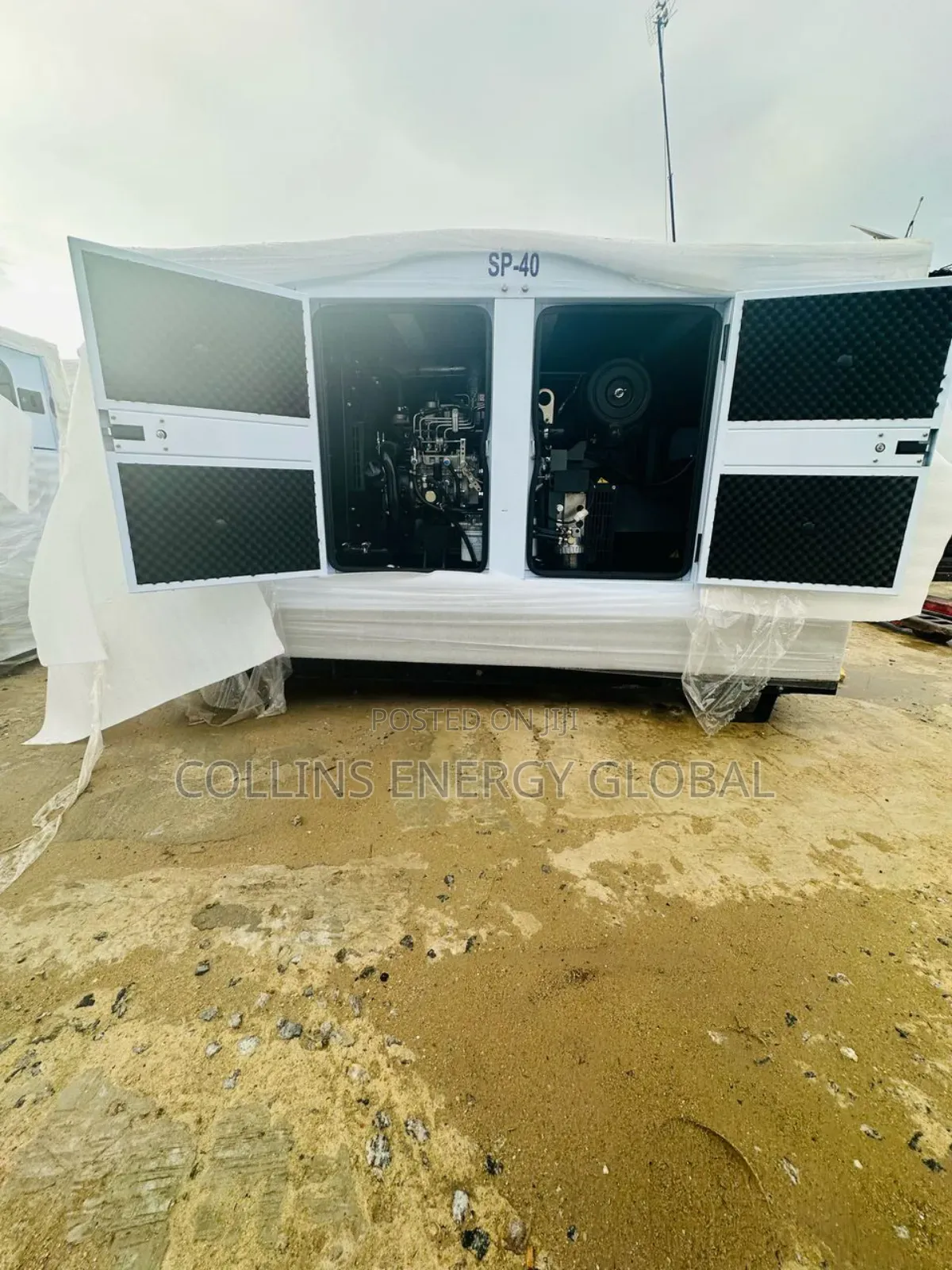 40kva Uk Perkins Soundproof Copper Coil Generator