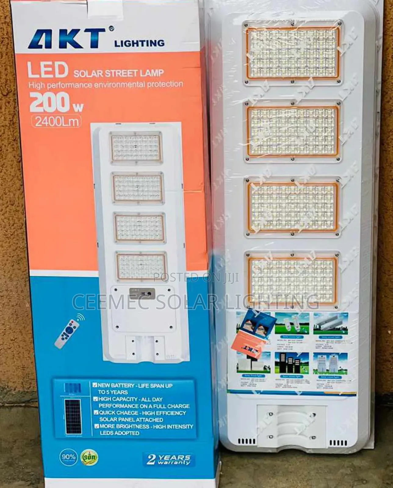 Original 200w Akt Solar Light