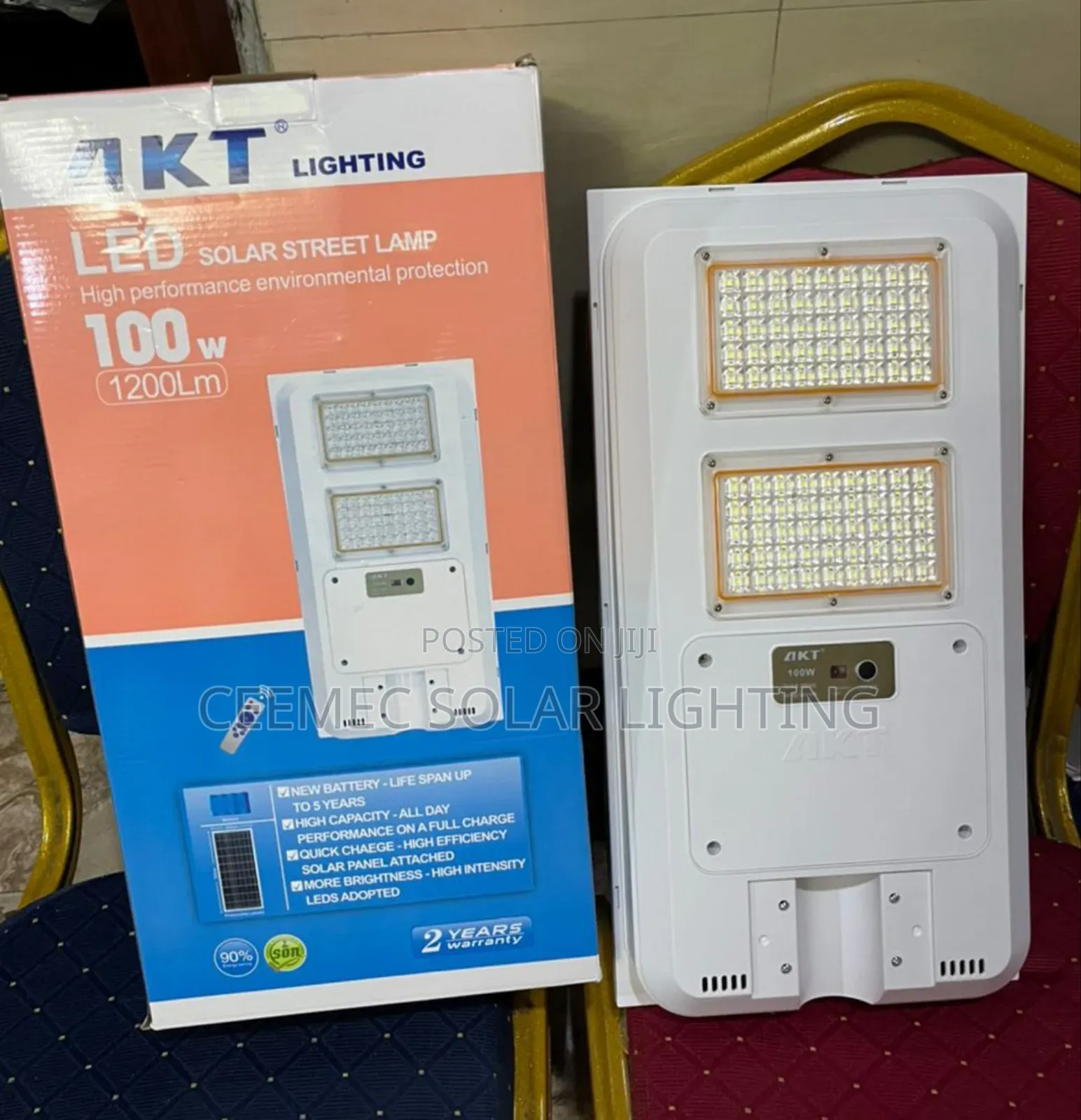 High Quality 100w Akt Solar Street-Light