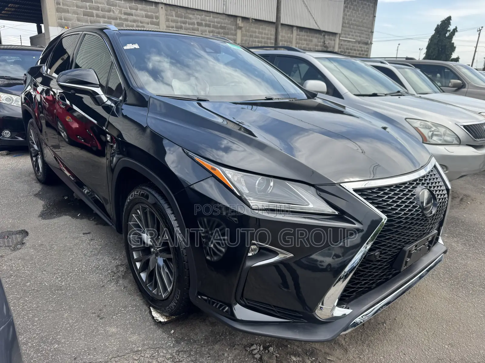 Lexus RX 350 F Sport AWD 2017 Black