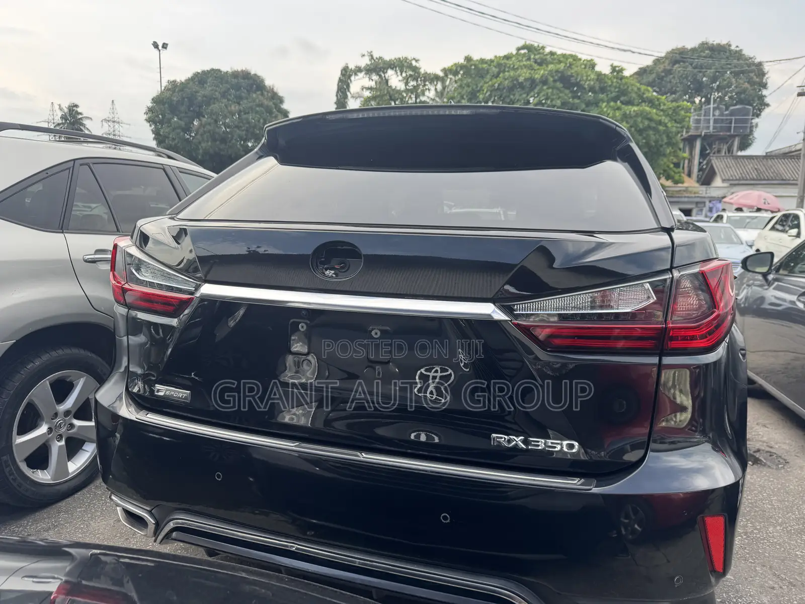 Lexus RX 350 F Sport AWD 2017 Black