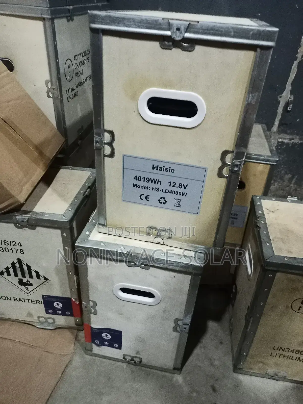 Haisic 4kwh 12v Lithium Battery With Digital Screen