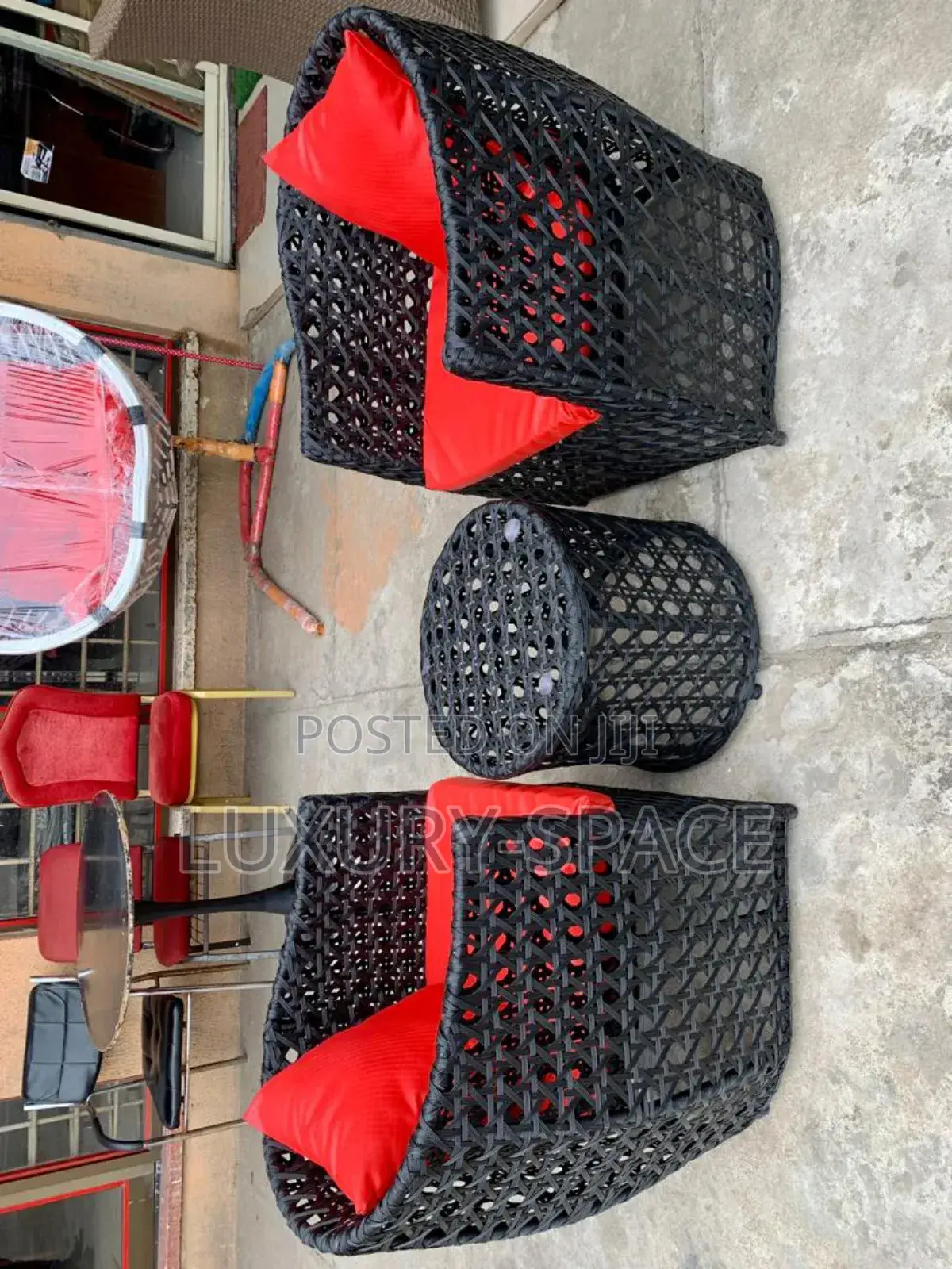 Classy Ratan Outdoor Me and U Set