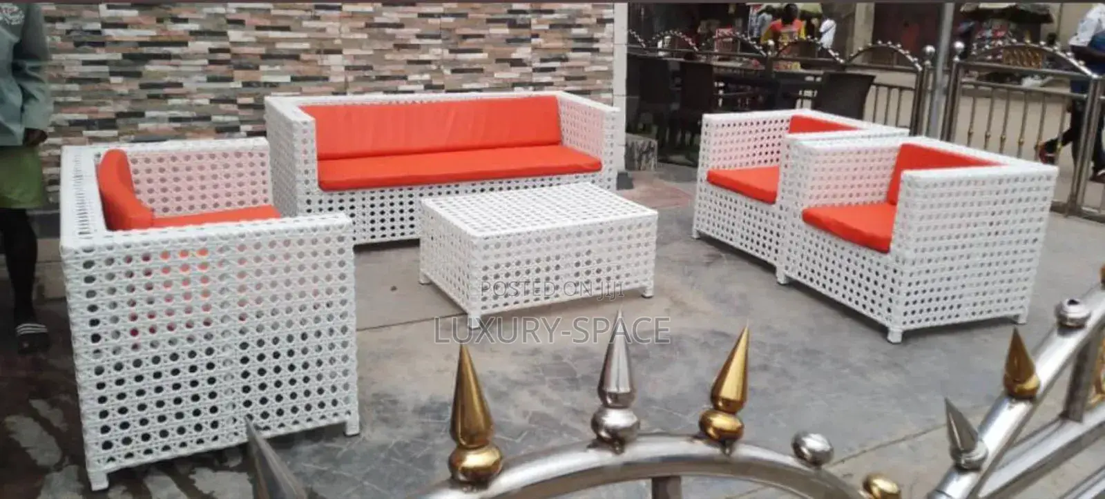 Newly Designed Ratan 7 Seater Outdoor Sofa Set