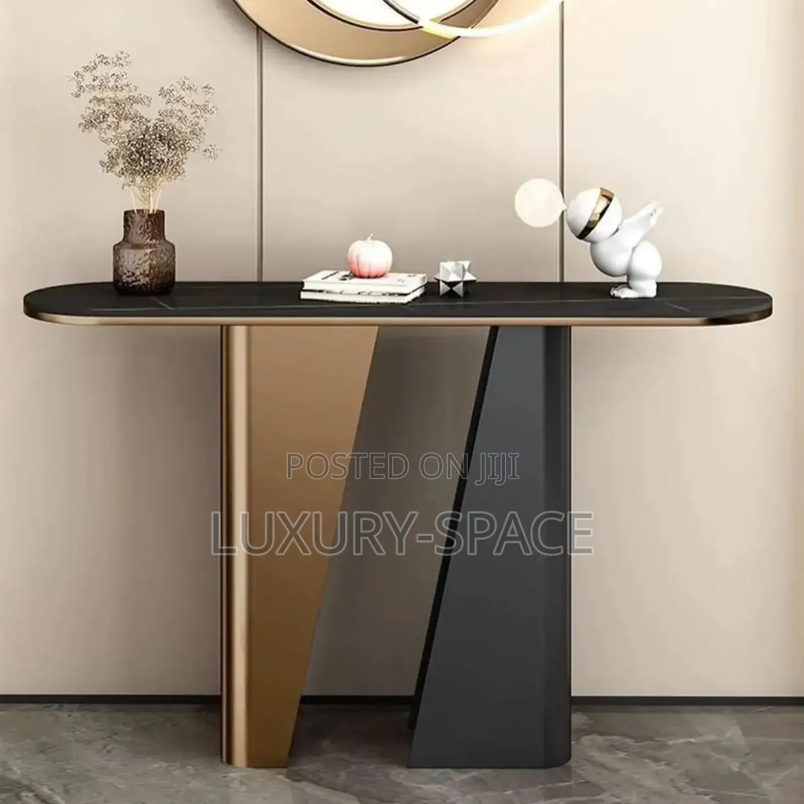 Top Quality Sideway Marble Console Table