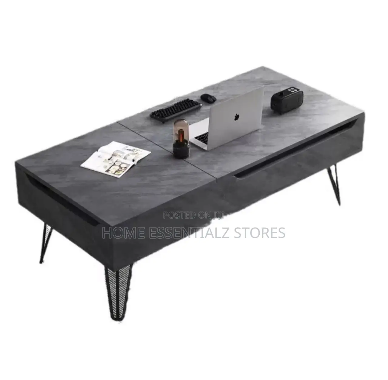 Extendable Centre Table With Storage Compartments