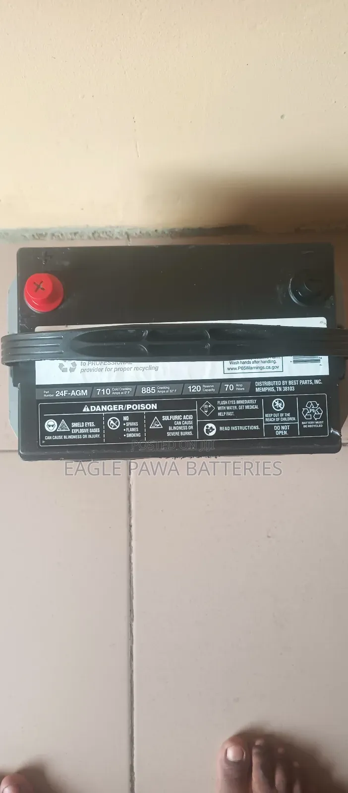 Agm Duralast 75ah