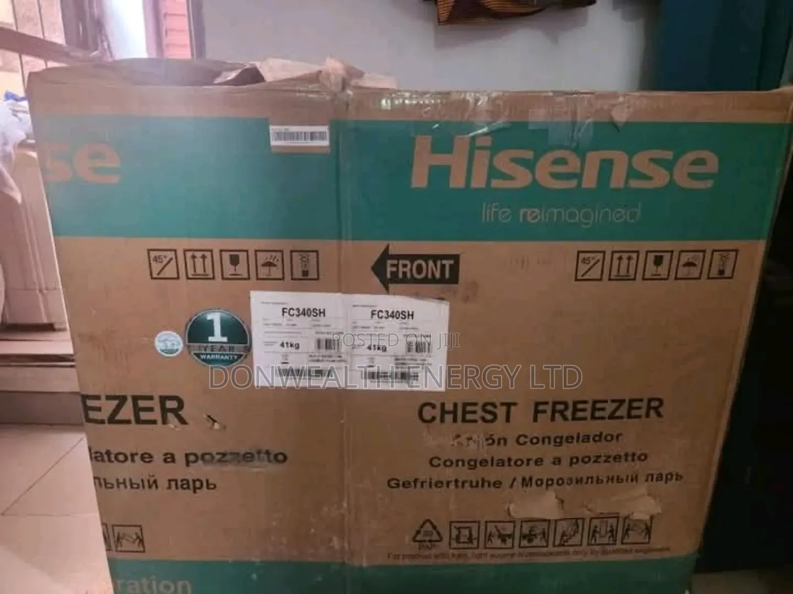 200l Hisence Freezer