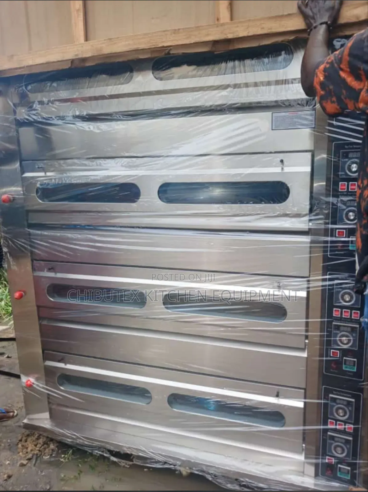 Industrial Oven Gas 16 Trays