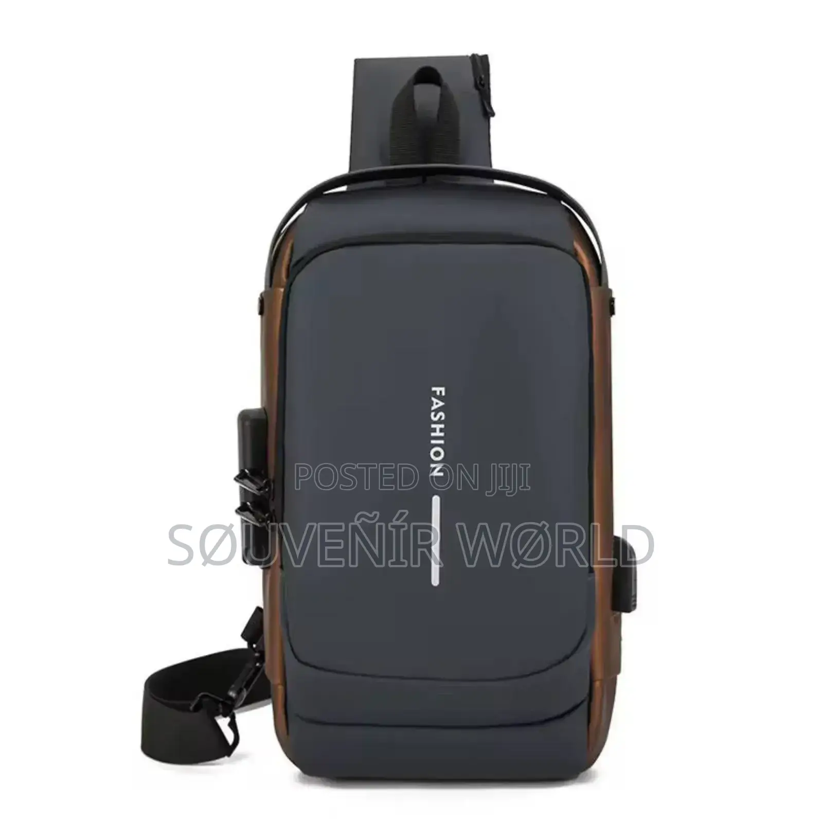 Usb Shoulder Bag Man Crossbody
