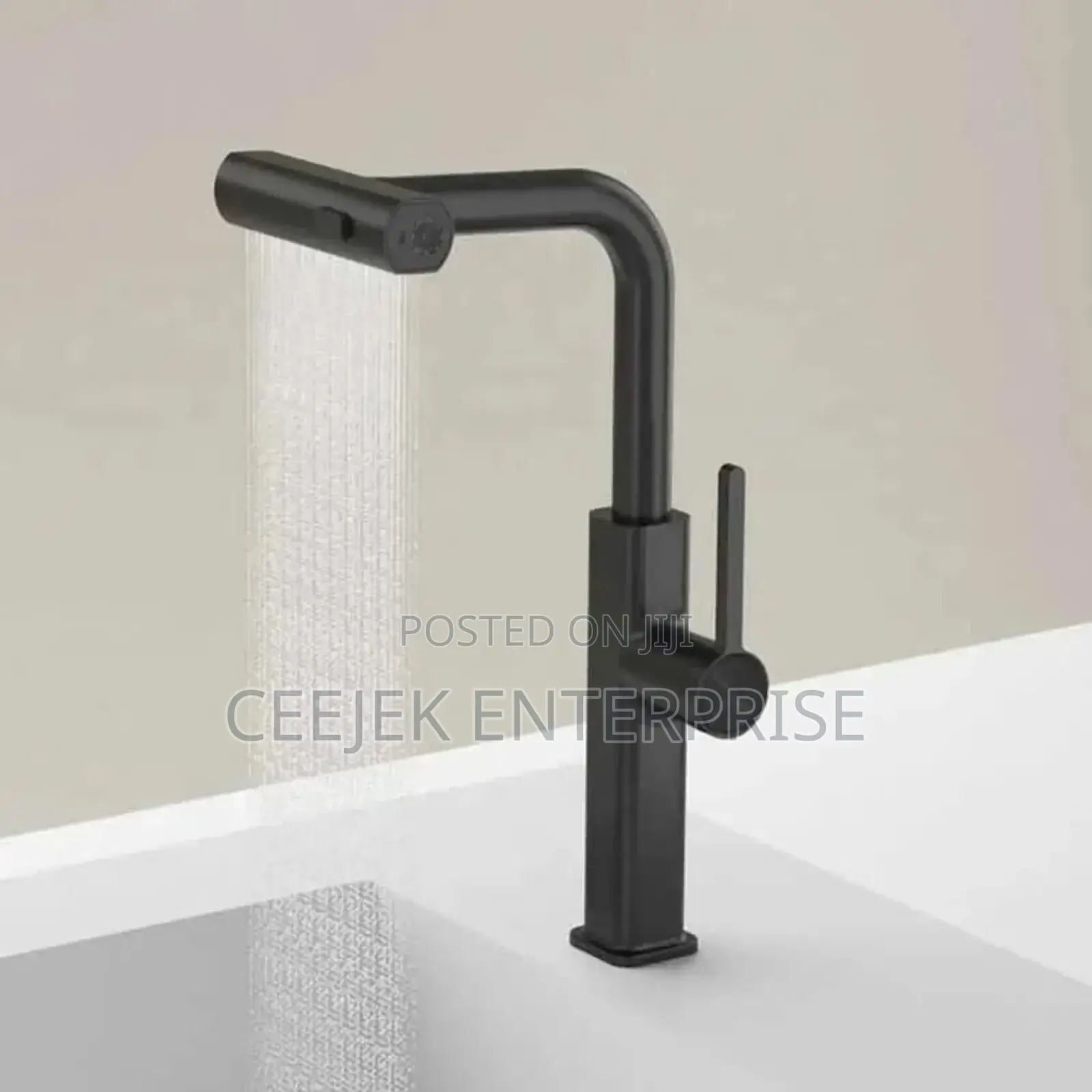 Luxury Black Sink Mixer