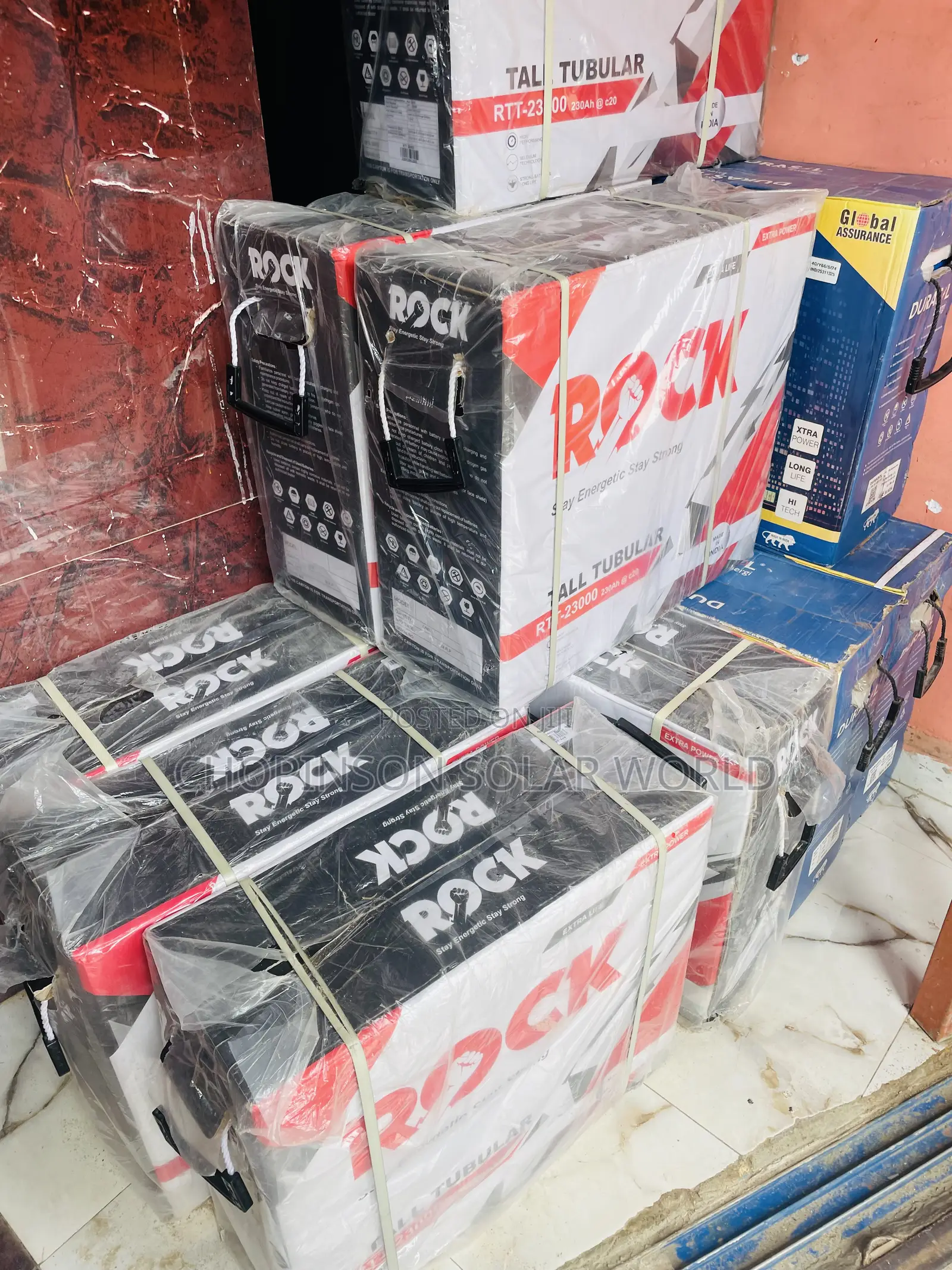 220ah Rock Tubular Battery