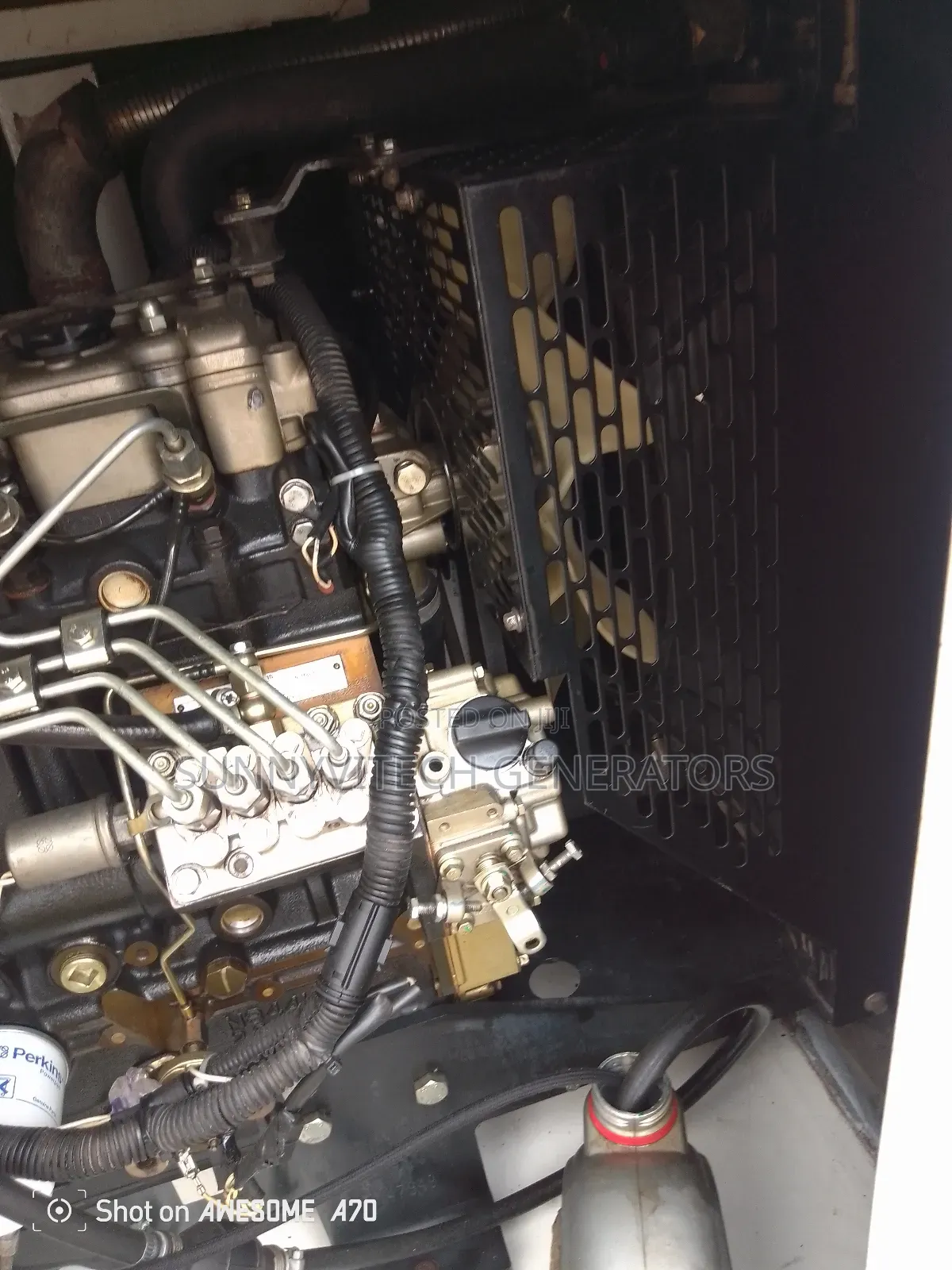 20kva Perkins Generator Super Silence Almost New One