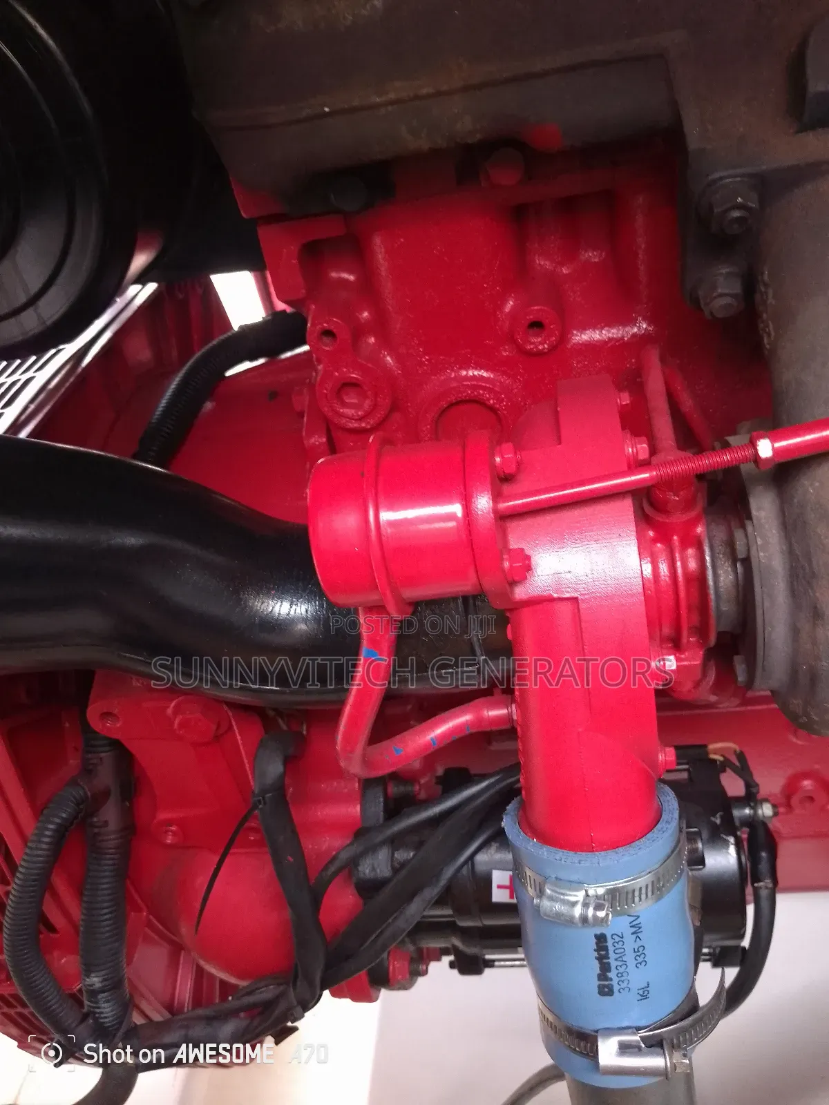 100kva Perkins Generator Marapco Super Silence Almost New