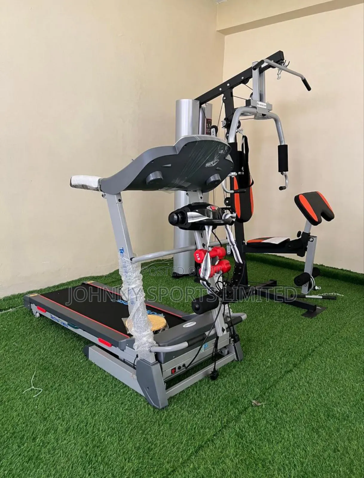 Techno Treadmill With Massager