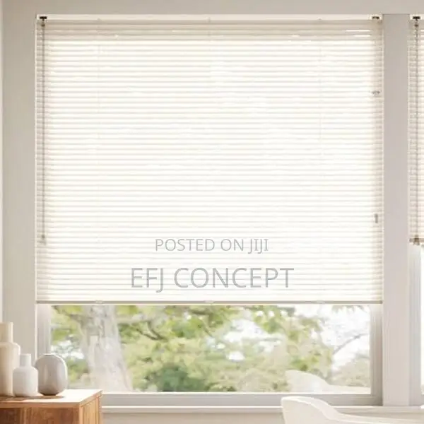 Atelier French Cream 50mm Venetian Window Bind