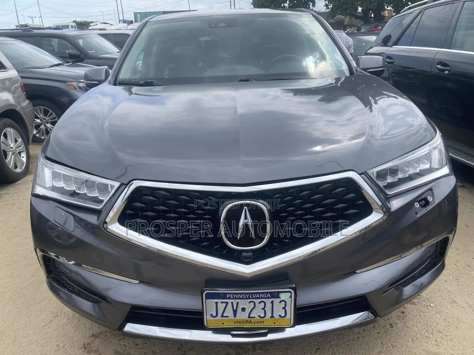Acura MDX w/Technology Pkg SH-AWD 2018 Gray