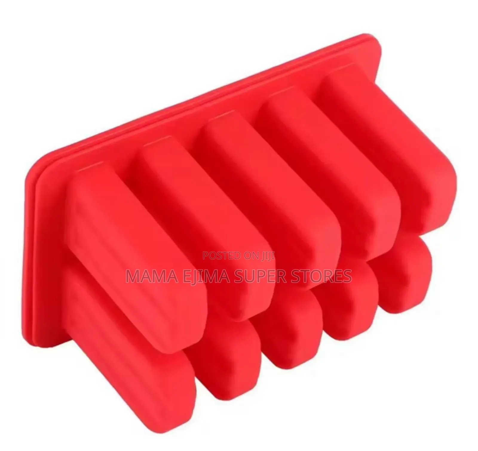 10 Cavity Popsicle Silicone Molds Food Grade Ice Pop Cream