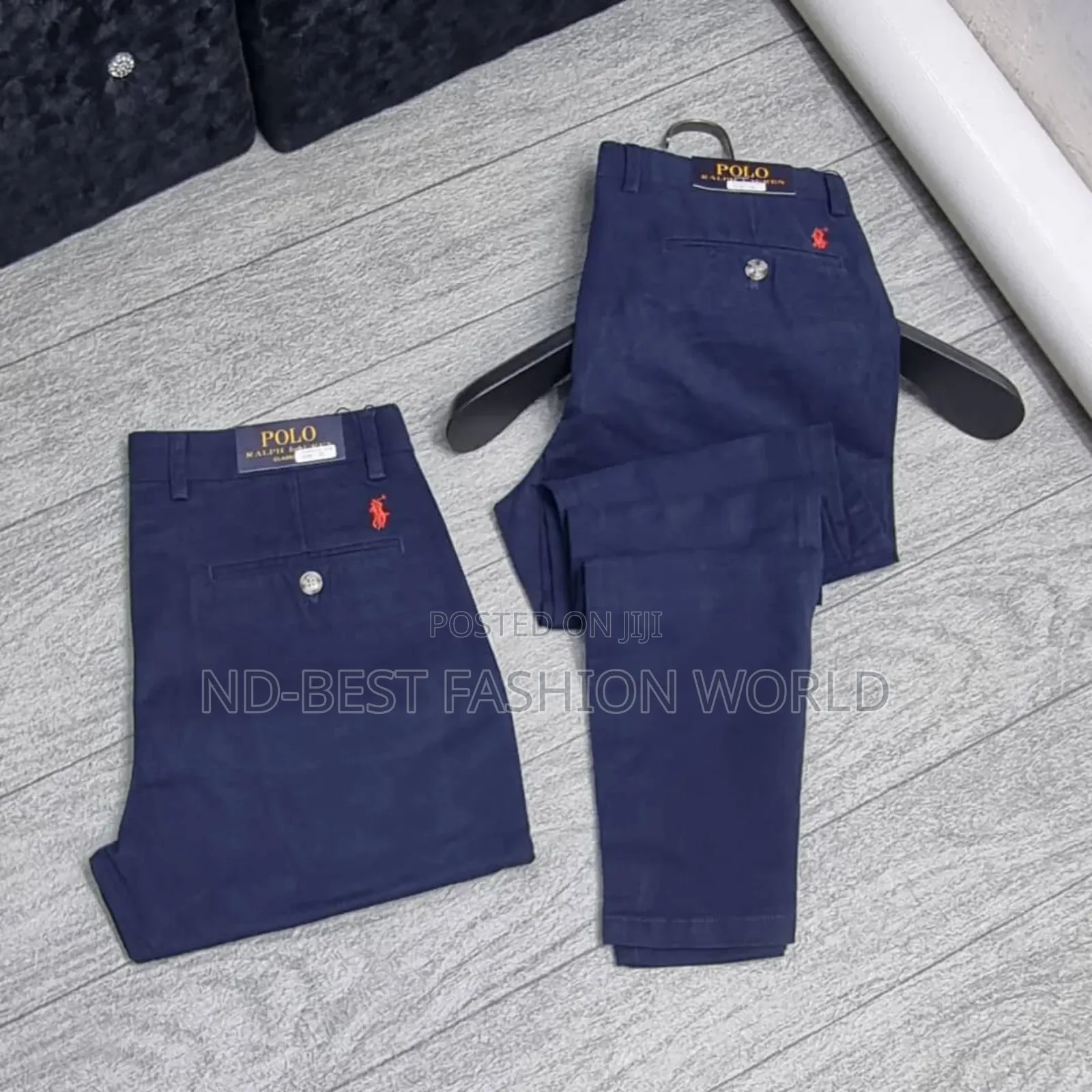 Blue Quality Men's Trousers