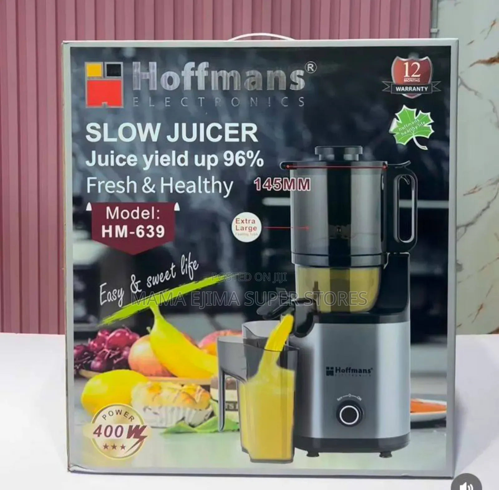 Hoffman Slow Juicer Hm-639