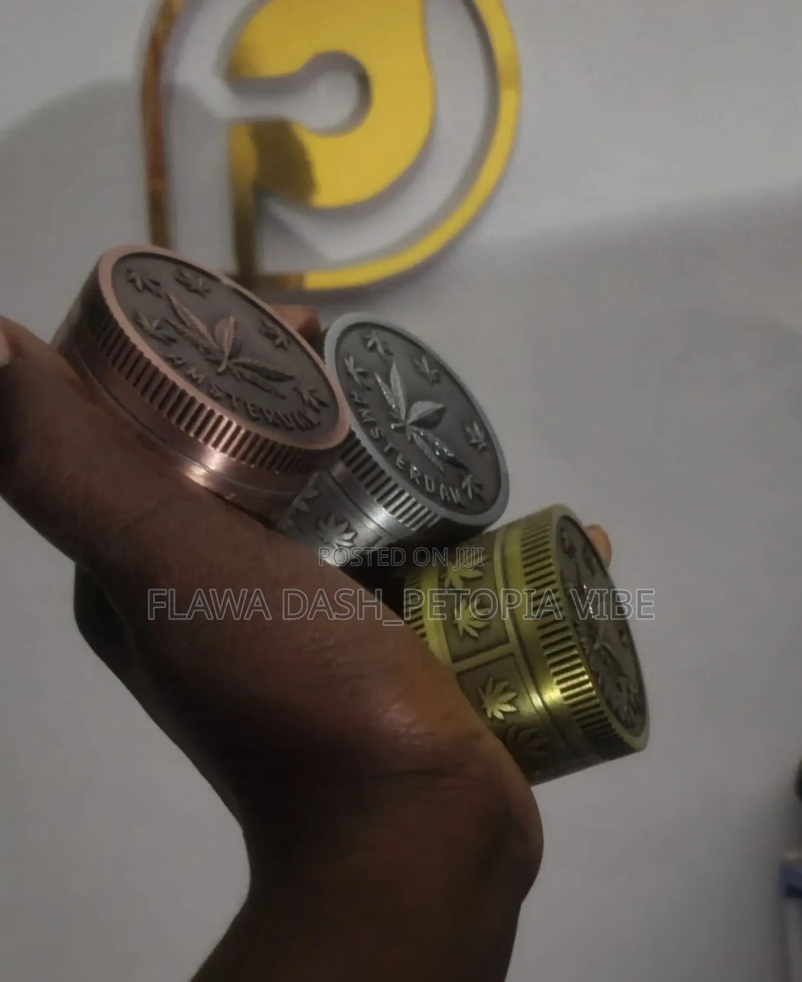 Amsterdam Metal Herb Crusher Grinder