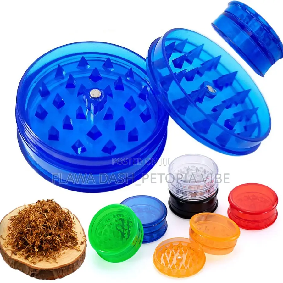 Plastic Herb Crusher Grinder