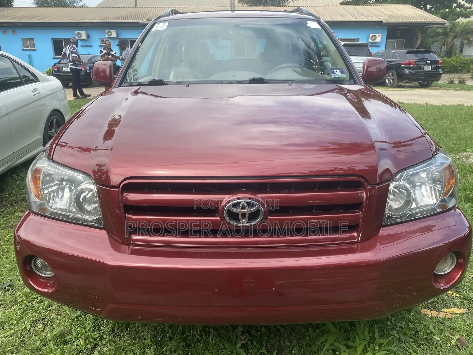 Toyota Highlander V6 4x4 2007 Red