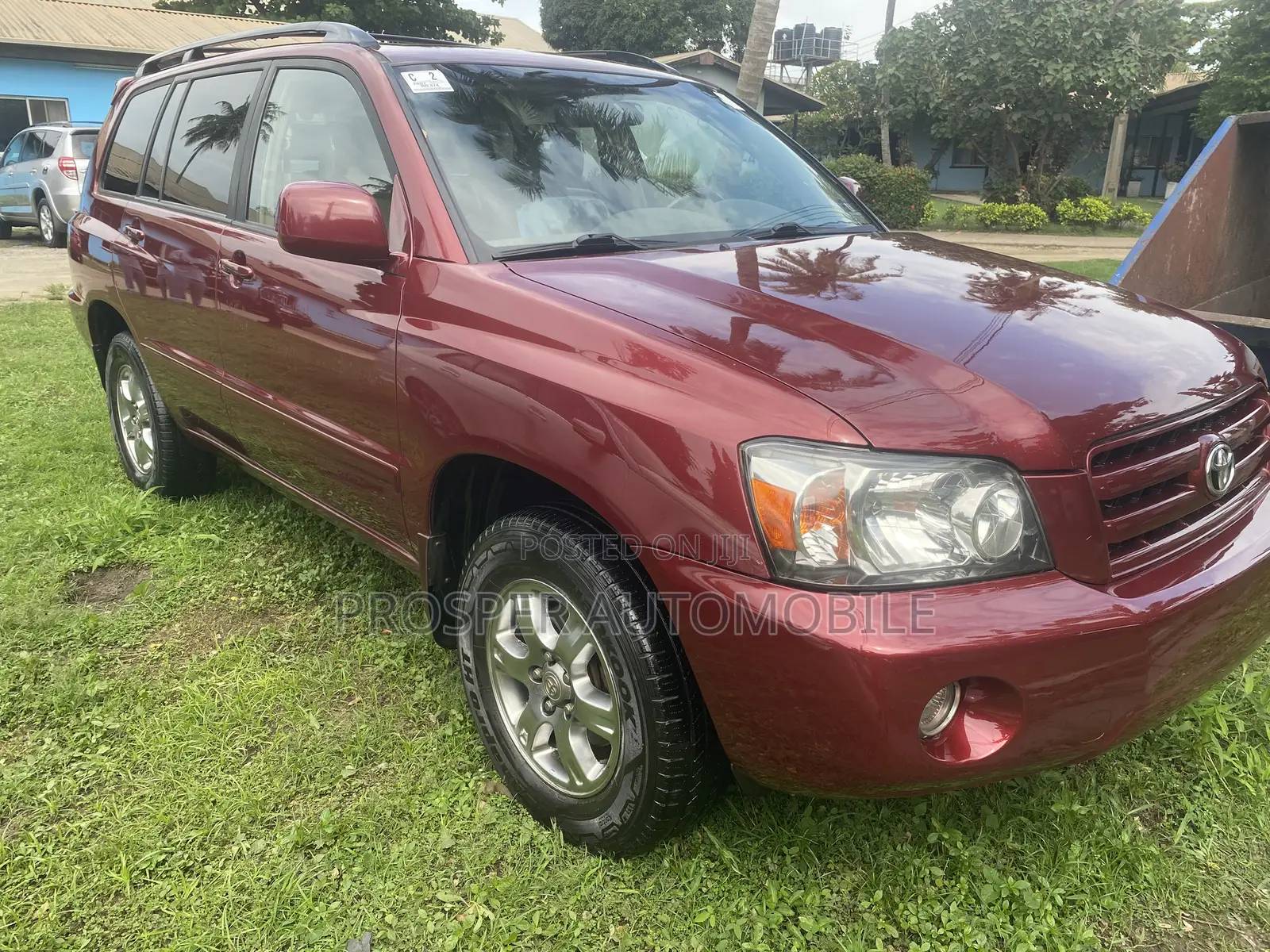 Toyota Highlander V6 4x4 2007 Red