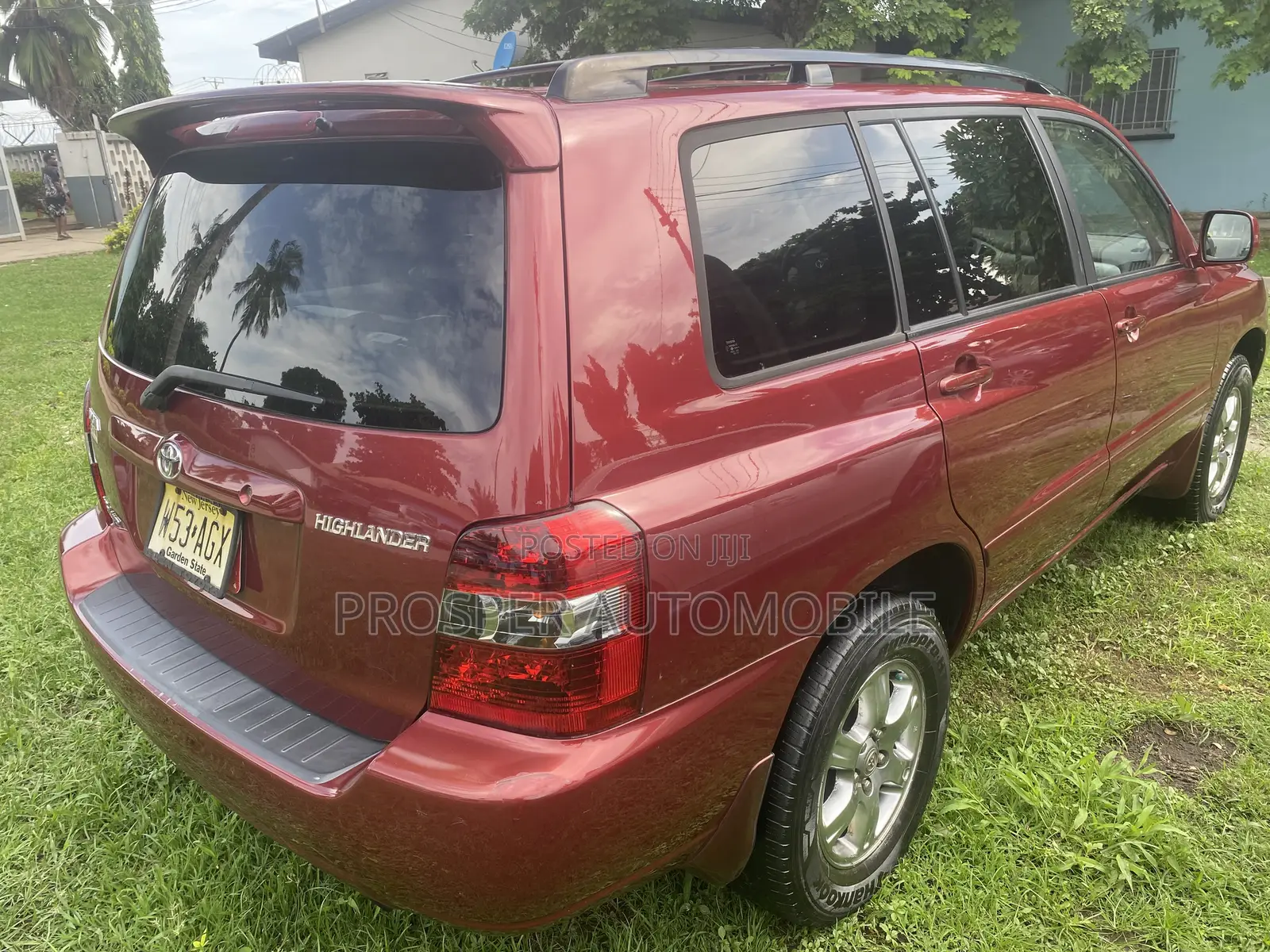 Toyota Highlander V6 4x4 2007 Red