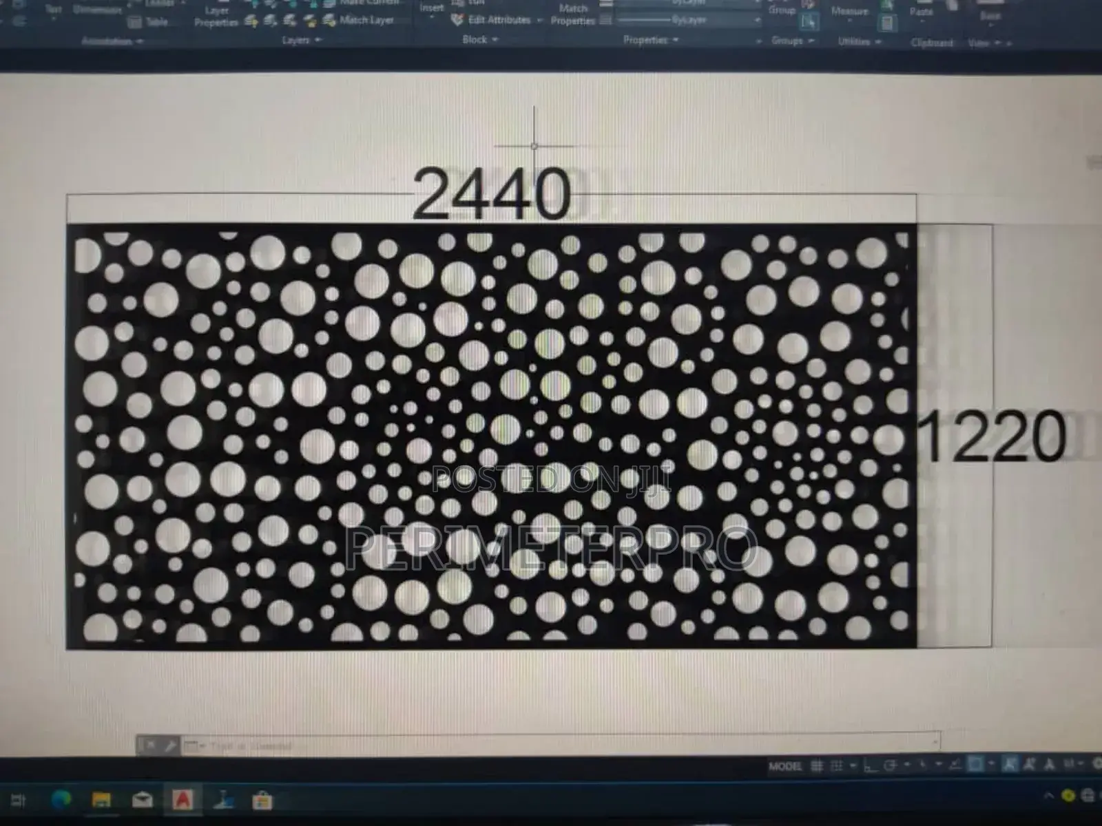 Laser Cut Metal Plates For Fencing And Hand Rail
