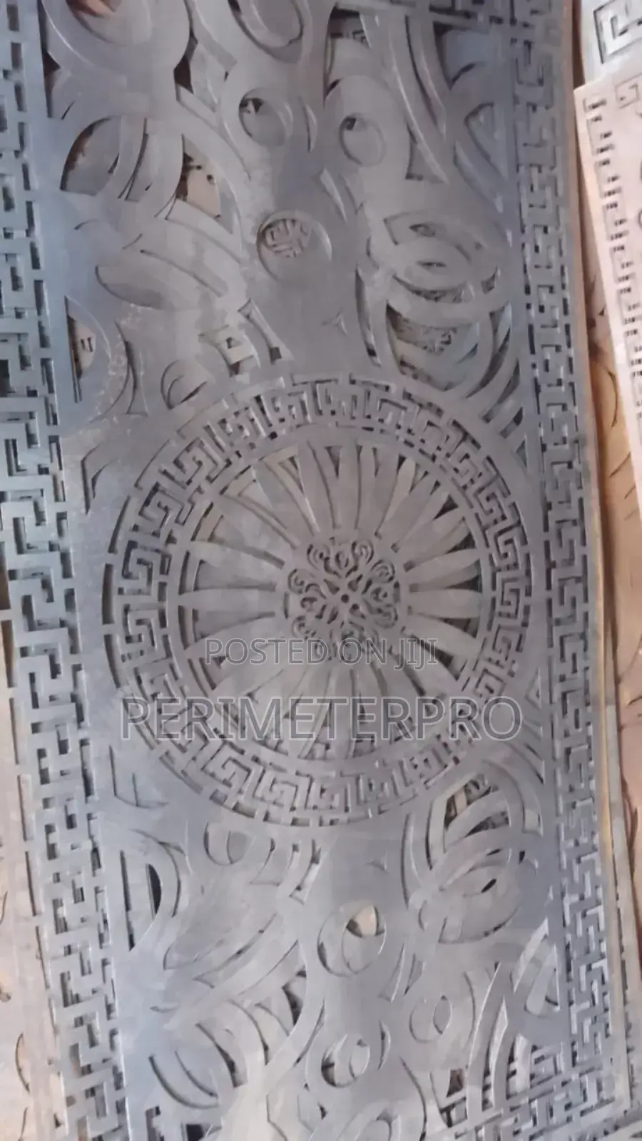 Laser Cut Metal Plates For Fencing And Hand Rail