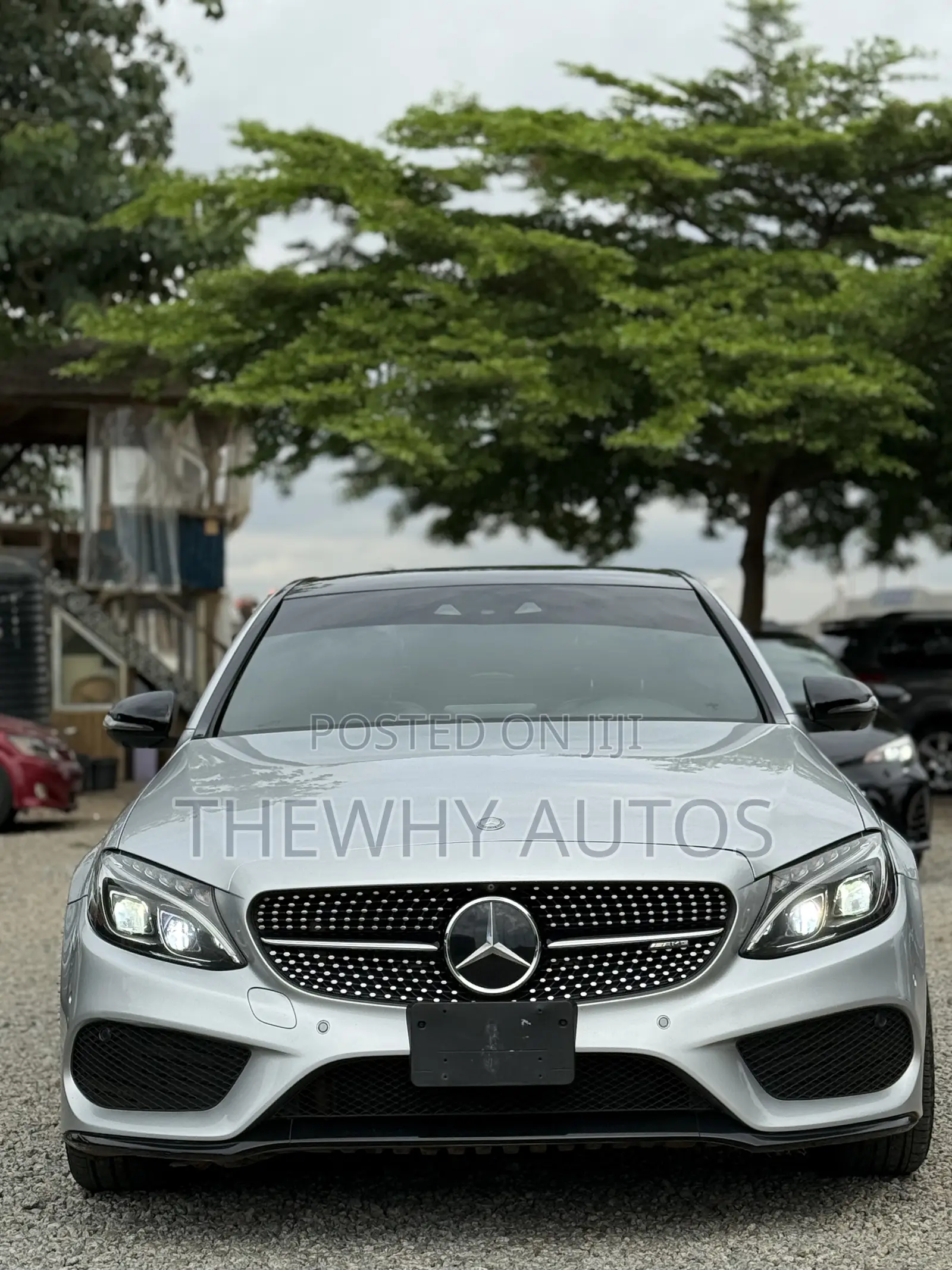 Mercedes-Benz C43 4Matic Cabriolet AWD (3.0L V6 9AM) 2017 Silver